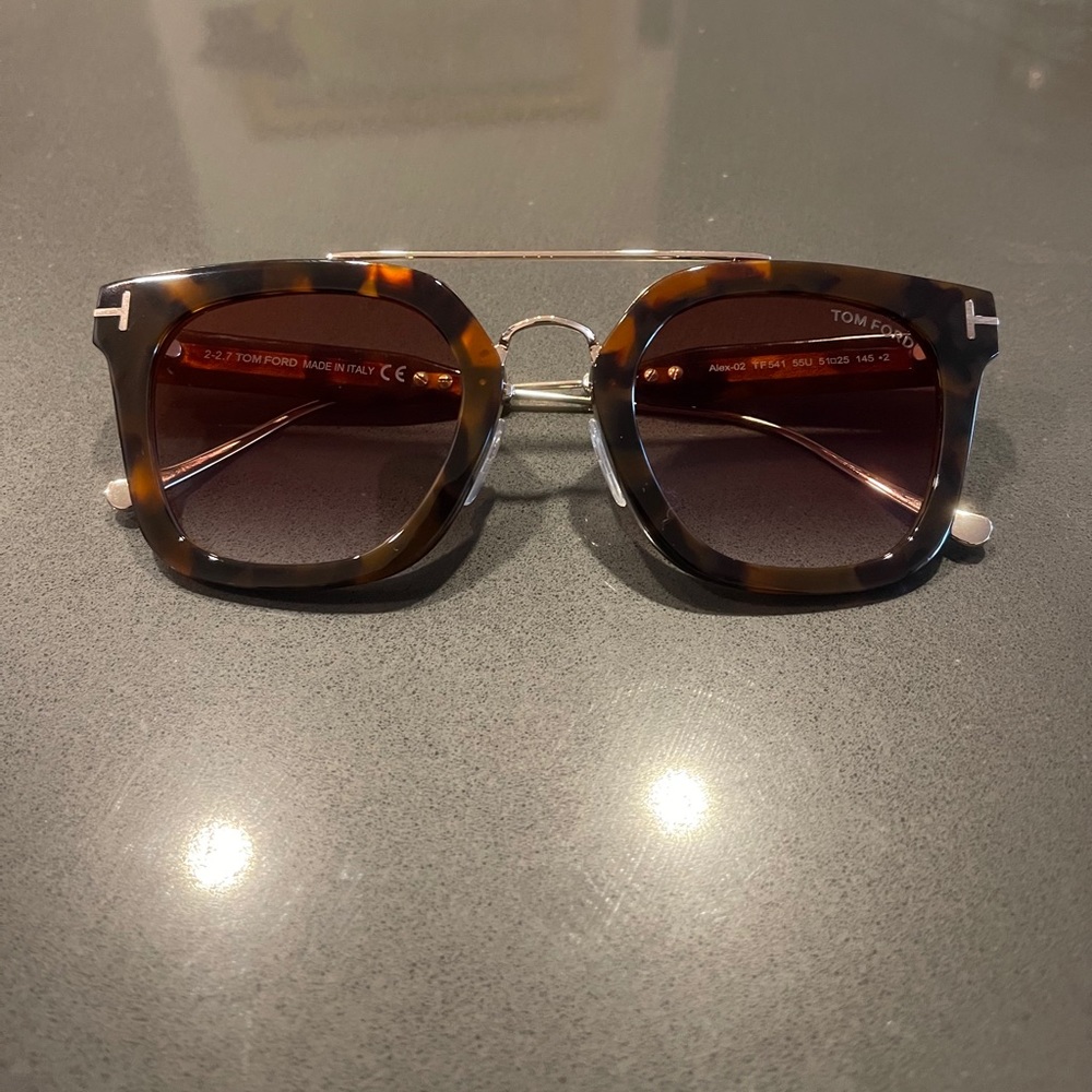 Authentic Never Worn Tom Ford Alex Sunglasses